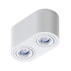 AZzardo AZ2820 Technoline BRANT 2 WHITE přisazené bodové svítidlo / spot 2xGU10 50W IP20 bílá