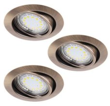 Rabalux 1051 Lite zápustné bodové LED svítidlo 3-set 3x3W IP40