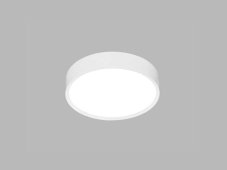 LED2 1234251 MIRA exteriérové stropné svietidlo LED D250mm 9-18W 3000K/4000K/5700K IP65 biela