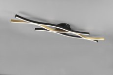 TRIO 641210308 BLAZE stropné svietidlo SMD LED 35W/4300lm 2300+3000+4000K matná mosadz, switchdimmer