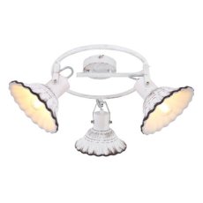 GLOBO 54050-3 JOWITA stropné bodové svietidlo/spot D290mm 3xE27 biela patina, čierna