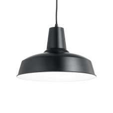 Závěsné svítidlo Ideal lux 093659 MOBY SP1 NERO 1xE27 60W černá