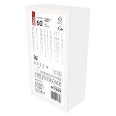 DCPC07 EMOS LED vánoční girlanda – 12x rampouch, 3,6 m, IP44, studená bílá, časovač