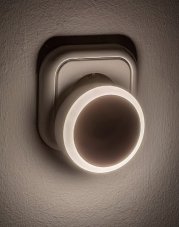 RABALUX 76000 Zofe orientační svítidlo do zásuvky D60mm LED 0,3W/20lm 3000K bílá