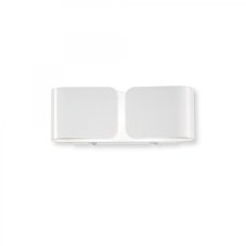 Nástěnné svítidlo Ideal lux 049236 CLIP AP2 MINI BIANCO 2xG9 40W