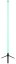 GLOBO 28062 ROCKY dekorační osvětlení - stojací lampa V1130mm LED 7 RGB černá, dúhový efekt, USB Cable incl., dálkový ovladač