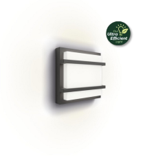 Philips 8720169276888 UltraEfficient Petronia vonkajšie nástenné svietidlo LED 3,8W/800lm 2700K IP44 antracit