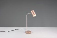 TRIO 512400165 MARLEY stolná lampička V450mm 1xGU10 kávová