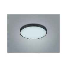 TRIO 627415032 WACO stropní svítidlo SMD LED D495mm 52W/6200lm 2300+3000+4000K černá matná