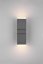 TRIO 270660242 AVON exteriérové nástenné svietidlo SMD LED V280mm 2x7W/800lm 3000K IP54 antracit, biela