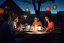 Philips 8719514443730 Cicero kempingová vonkajšia lampa/lampáš prenosná LED 3W/180lm 5000K USB IP54 čierna SOS stmievateľná