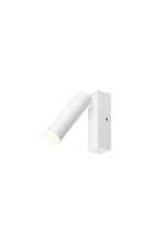 TRIO 849210131 AMBALA nástenné bodové svietidlo/spot SMD LED 5,5W/500lm 2300+3000+4000K biela matná, switchdimmer