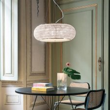 Závěsné svítidlo Ideal lux 082196 PASHA SP10 CROMO 10xE14 40W
