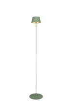 TRIO Reality R47706149 SUAREZ venkovní stojací lampa SMD LED V1230mm 1,5W/200lm 3000K IP44 pistáciová, nabíjecí baterie, USB-C port, ON/OFF