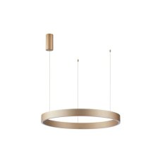 ITALUX PND-56215-060RPP-GD-3KS4K-TRDIMM Brasco Down závěsné svítidlo LED D600mm 40W/2400lm 3000+4000K zlatá