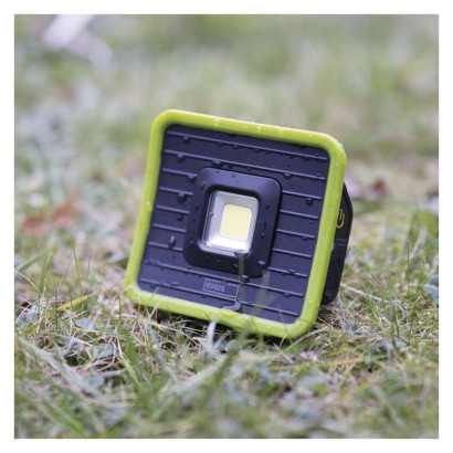 EMOS P4539 LED nabíjecí pracovní svítilna 1000lm Li-Ion USB C IP44 černo-zelená