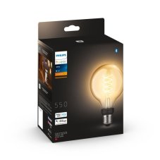 8719514343009 Philips Hue White Filament žiarovka  E27 G93 V2 7W/550lm 2100K