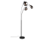 TRIO 417000332 LUMINA stojací lampa 3xE14 V2000mm černá matná, chromová