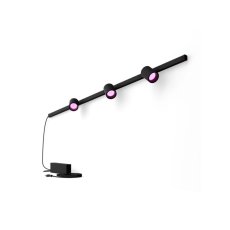 8719514407848 Philips Hue White and Color Ambiance Perifo LED nástěnné svítidlo bodové - souprava 15,6W/3x490lm 2000-6500K+RGB černé