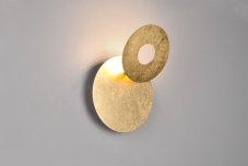 TRIO 240310179 LEANO nástěnné svítidlo SMD LED 6W/560lm 3000K zlatá, bílá