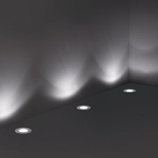 Exteriérové zápustné svietidlo Ideal lux 032825 PARK PT1 ROUND MEDIUM 1xE27 60W IP54
