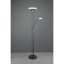 TRIO R40073532 ORSON stojací lampa LED 30W/2400lm, 5W/400lm 3000K, matná černá, alabaster, stmívatelné
