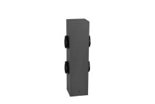 9964-42 TRIO GARDEN SOCKET vnější zásuvkový zahradní sloupek se 4 zásuvkami max.3600W antracit