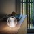 Ideal Lux 305349 DIAMOND dotyková stolní lampička LED V120mm 2,2W 300/260lm 3000K průhledná