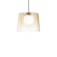 Ideal Lux 271316 FADE závesné svietidlo 1xG9 D270mm jantárová transparentná