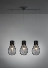TRIO reality R30223032 Dave Závěsné svítidlo 750mm E27 3X40W