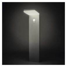 EMOS ZGK0B4S VEREA solární venkovní stojanové svítidlo/sloupek LED 154 × 107 × 500 4,4W 460lm 3000K IP44 se senzorem černá