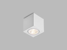 LED2 1160131 BOX výklopné stropné povrchové bodové svietidlo 90mm 6W/650lm 3000K biela