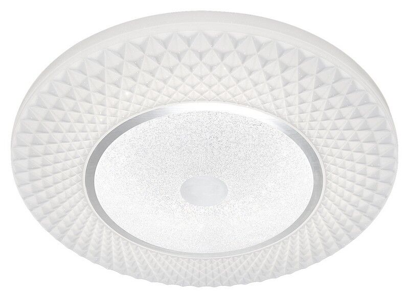 RABALUX 3254 Tornado stropné svietidlo LED D480mm 72W/5470lm 3000-6500K chrómová, biela, stmievateľné, diaľkový ovládač, starlight efekt