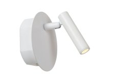 LUCIDE 77288/03/31 JOLIJN nástenné svietidlo D102mm LED 2W/145lm 3000K biela, nabíjateľná batéria, magnetický montážny systém