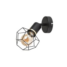 RABALUX 71065 Fran nástěnné bodové svítidlo/spot 1xE27 matná černá
