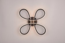 TRIO 645610132 FLY stropné svietidlo SMD LED 22W/2600lm 3000K čierna matná, switchdimmer