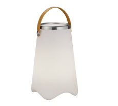 TRIO reality R55086101 JAMAICA Dekoračné svietidlo s bluetooth reproduktorom 245mm LED 1X2W/25lm 3000K IP44 Biela, čierna + diaľkový ovládač