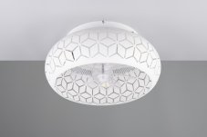 TRIO Reality R61574031 BIDAR stropní svítidlo s ventilátorem D500mm E27 bílá
