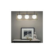 Závesné svietidlo Ideal lux 198125 LINGOTTO SP3 3xE14 40W čierna