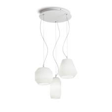 Závesné svietidlo Ideal lux 198095 ORIGAMI SP3 3xE27 60W biela
