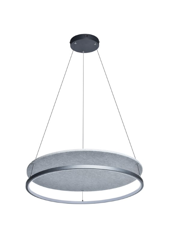 RABALUX 72032 Farenzo závesné svietidlo D575mm LED 40W/2000lm 3000+4000K čierna, šedá