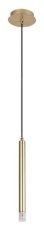 RABALUX 72357 Ramira závesné svietidlo D30mm 1xG9 zlatá, priehľadná