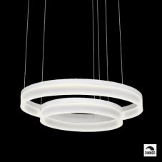 LUXERA 18408 VEDUA závěsné svítidlo 600 mm LED / 78W, 4000K, matná bílá