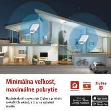 EMOS 3069052030 GoSmart opakovač signálu pro bránu ZigBee