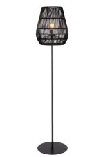 LUCIDE 03845/81/30 NERIDA vonkajšia stojacia lampa 1xE27 V1540mm IP44 čierna