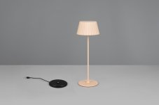 TRIO Reality R57706166 SUAREZ stolná lampička v390mm SMD LED 1,5W/200lm 3000K IP44 piesková, ON/OFF