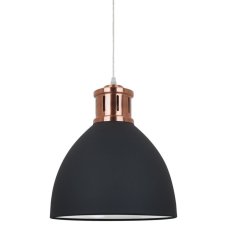  MD-HN8100-BK + RC ITALUX Lola industriální závěsné svítidlo 1X60W E27 IP20