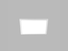 LED2 2182831 SLIM-Q, S čtvercové zápustné bodové svítidlo 145mm 10W / 800lm 3000K IP43 bílá