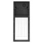 Emos ZGI010P TILLIA venkovní nástěnné svítidlo E27 128 × 110 × 270 mm  IP44 černá