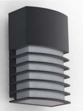 LUTEC 5207601012 FULTON exteriérové nástenné svietidlo E27 40W IP44 matná čierna